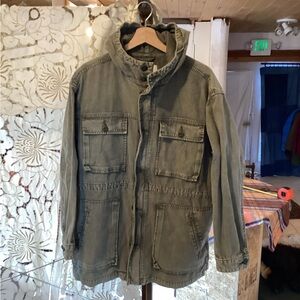 TNA HOODED ARMY JACKET